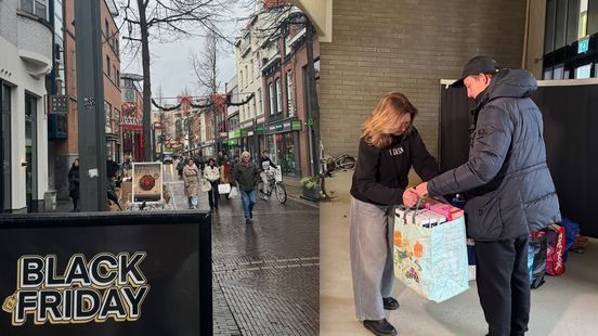 Weggeefwinkel biedt warm tegengeluid op koopjesdag