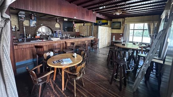 De schade is groot maar café De Hazewind gaat weer open
