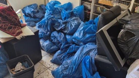 Hennepkwekerij in aanbouw in woning Venray