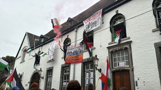 Pro-Palestijnse activisten bezetten universiteitsgebouw Maastricht