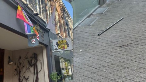 Queer Parkstad doet aangifte na weghalen vlaggenstok met pridevlag