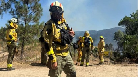 Brandweerlui oefenen in Spanje: efficiënter blussen is de voornaamste les