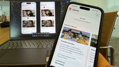 App helpt tieners in paar klikken aan bijbaan