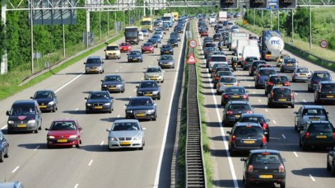 Flinke drukte op snelwegen vanwege Hemelvaartsweekend