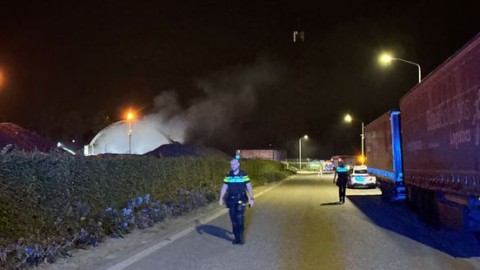 Brand in loods op industrieterrein Hoensbroek